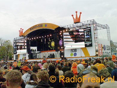 Radio 538 op het Museumplein