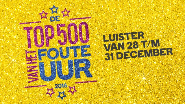 Qmusic Top 500 van het Foute Uur