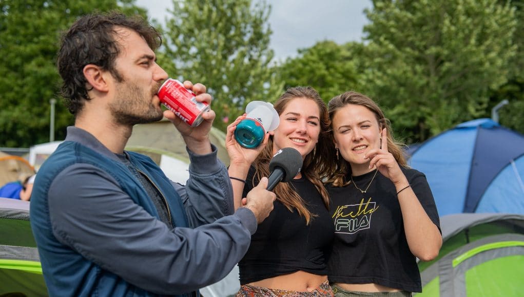 NPO 3FM op een festival