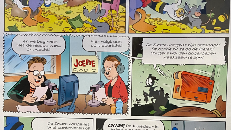 Coen en Sander in de Donald Duck